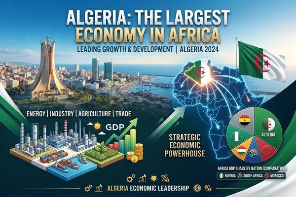 Algeria remains Africa’s fourth-largest economy at $331.9 billion in latest rankings, maintaining a $136 billion lead over rival Morocco