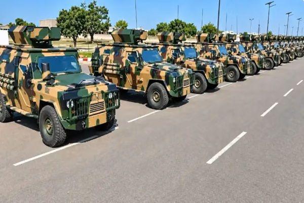 Burkina Faso unveils locally made war equipment, rejects Western armored vehicles