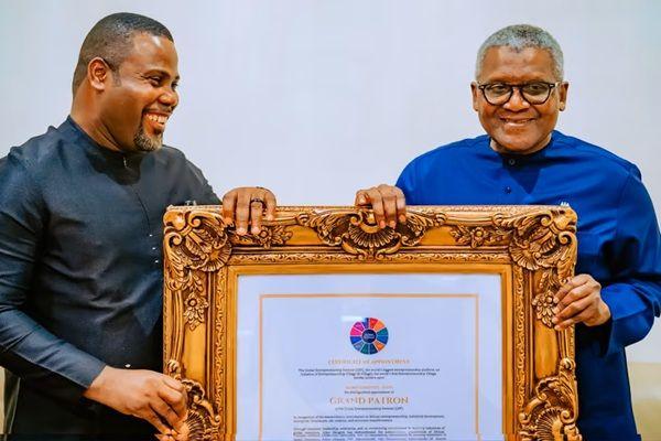 Dangote announced grand patron of the Global entrepreneurship Festival, the biggest platform in the world