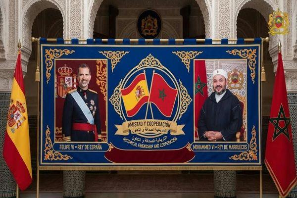 King Mohammed VI of Morocco and King Felipe VI of Spain disagreement over migration triggered by 70,000 illegal migrants who crossed from Morocco to Spain
